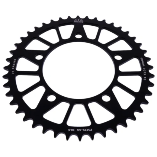 Alu - Kettenrad 44Z Teilung 520 schwarz JT Innendurchmesser 110 Lochkreis 130. 8 passend für: BMW S