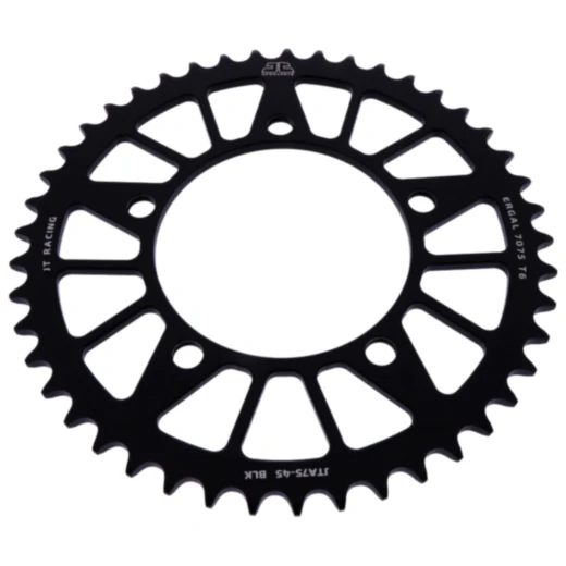 Alu - Kettenrad 45Z Teilung 520 schwarz JT Innendurchmesser 110 Lochkreis 130. 8 passend für: BMW S