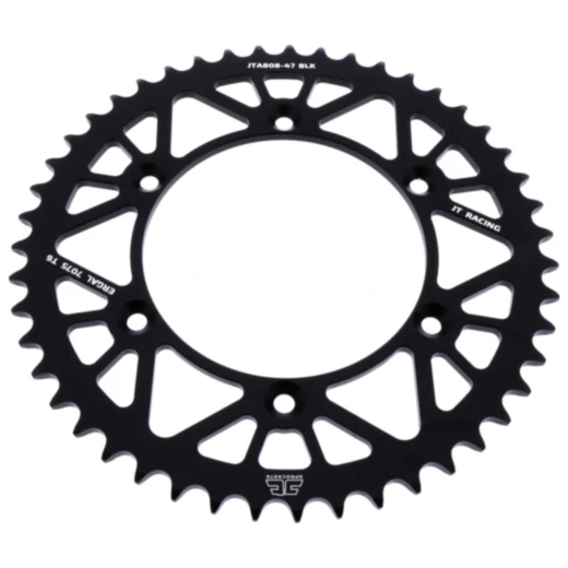 Alu-Kettenrad 47Z Teilung 520 schwarz JT