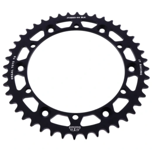 Alu - Kettenrad 44Z Teilung 520 schwarz JT Innendurchmesser 152 Lochkreis 175 passend für: Yamaha YFZ, YFM, YFS