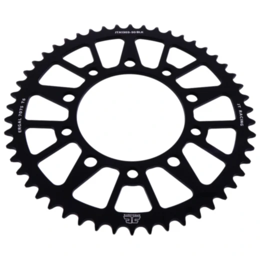 Alu - Kettenrad 50Z Teilung 520 schwarz JT Innendurchmesser 112 Lochkreis 138 passend für: Honda CBR, XL