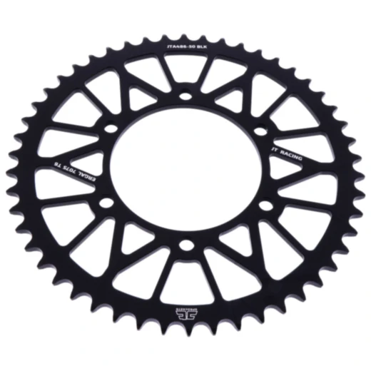 Alu - Kettenrad 50Z Teilung 520 schwarz JT Innendurchmesser 110 Lochkreis 130 passend für: Kawasaki Ninja, GPZ, Z