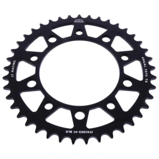 Alu - Kettenrad 41Z Teilung 520 schwarz JT Innendurchmesser 112 Lochkreis 138 passend für: Honda CBR, XL
