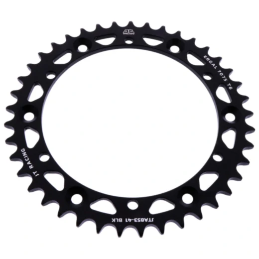 Alu - Kettenrad 41Z Teilung 520 schwarz JT Innendurchmesser 152 Lochkreis 175 passend für: Yamaha YFZ, YFM, YFS