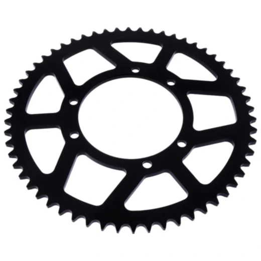 Alu - Kettenrad 58Z Teilung 420 schwarz Esjot Innendurchmesser 100 Lochkreis 115 passend für: Fantic TL, XE, Enduro