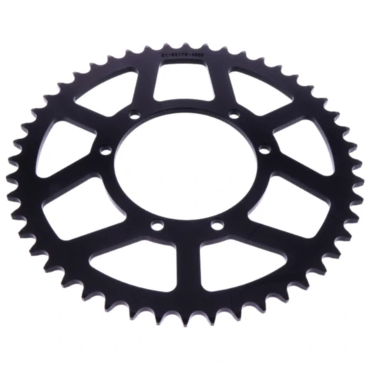 Alu - Kettenrad 48Z Teilung 520 schwarz Esjot Innendurchmesser 100 Lochkreis 115 passend für: Fantic TL