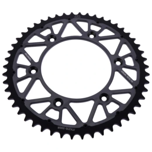 Kettenrad Twinstar 50Z Teilung 520 grau JT Innendurchmesser 125 Lochkreis 153 passend für: Honda CRF, CR, XR