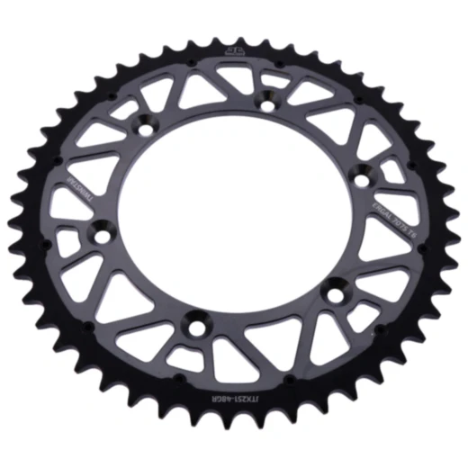 Kettenrad Twinstar 48Z Teilung 520 grau JT Innendurchmesser 130 Lochkreis 150 passend für: Fantic XEF, XX, XXF