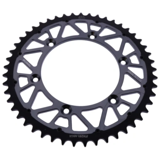 Kettenrad Twinstar 49Z Teilung 520 grau JT Innendurchmesser 130 Lochkreis 150 passend für: Fantic XEF, XX, XXF