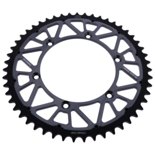 Kettenrad Twinstar 51Z Teilung 520 grau JT Innendurchmesser 134 Lochkreis 150 passend für: Kawasaki KX, KLX, KDX