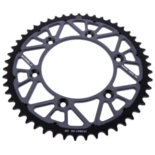 Kettenrad Twinstar 50Z Teilung 520 grau JT Innendurchmesser 125 Lochkreis 150 passend für: Husqvarna FE, FC, TE