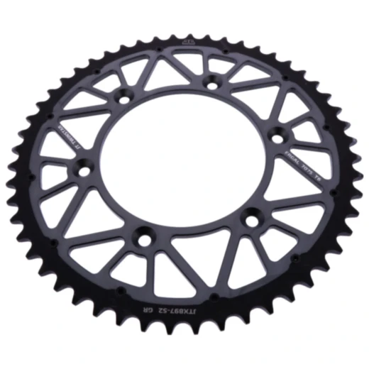 Kettenrad Twinstar 52Z Teilung 520 grau JT Innendurchmesser 125 Lochkreis 150 passend für: Husqvarna FE, FC, TE