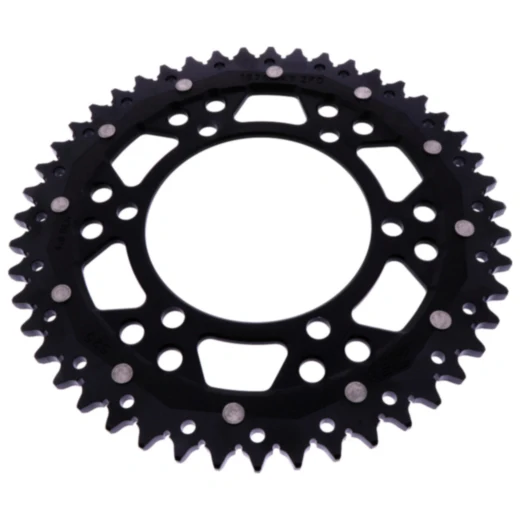 Kettenrad Dual 47Z 525 schwarz ZF für Motorräder