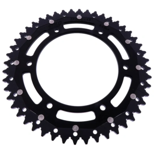 Kettenrad Dual 48Z Teilung 520 schwarz ZF Innendurchmesser 136 Lochkreis 160 passend für: BMW F 650, G