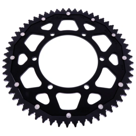 Kettenrad Dual 58Z Teilung 428 schwarz ZF Innendurchmesser 108 Lochkreis 123 passend für: Aprilia RS, RS4, Tuono