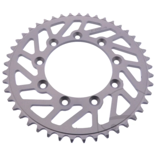 Alu - Kettenrad 45Z Teilung 520 silber Esjot Innendurchmesser 105 Lochkreis 124 passend für: TM Racing EN, MX, SMR