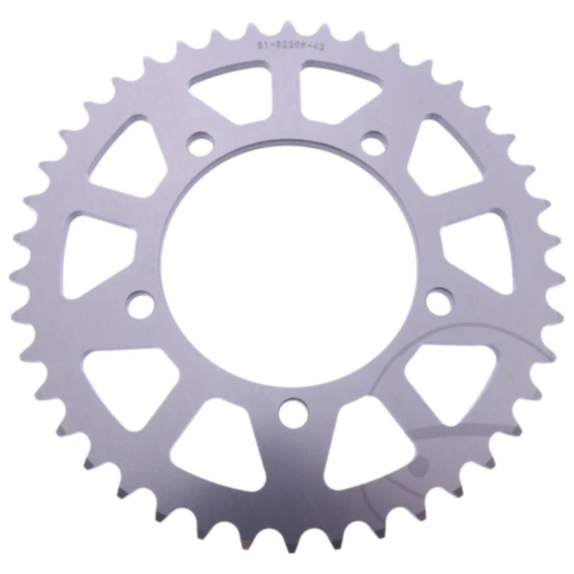Alu - Kettenrad 42Z Teilung 520 silber Esjot Innendurchmesser 100 Lochkreis 120 passend für: Aprilia RSV, RSV4, RS