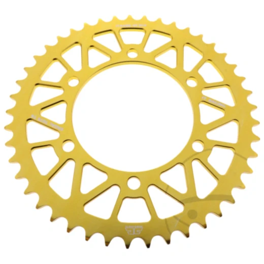Alu - Kettenrad 45Z Teilung 520 gold JT Innendurchmesser 110 Lochkreis 130 passend für: Kawasaki Ninja, GPZ, Z