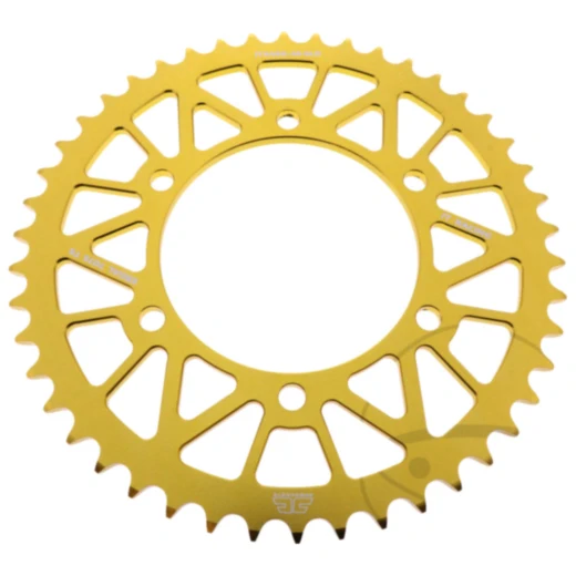 Alu - Kettenrad 46Z Teilung 520 gold JT Innendurchmesser 110 Lochkreis 130 passend für: Kawasaki Ninja, GPZ, Z