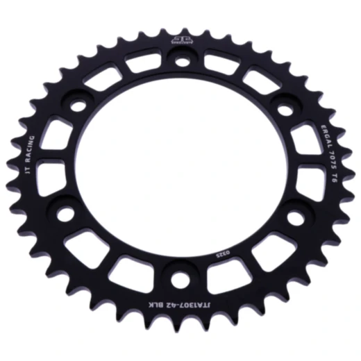 Alu - Kettenrad 42Z Teilung 525 schwarz JT Innendurchmesser 134 Lochkreis 160 passend für: Honda CBR