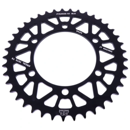 Alu - Kettenrad 41Z Teilung 520 schwarz JT Innendurchmesser 106 Lochkreis 125 passend für: Triumph Bonneville, Daytona, Street Scrambler