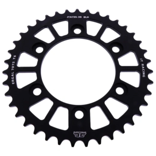 Alu - Kettenrad 39Z Teilung 520 schwarz JT Innendurchmesser 100 Lochkreis 124 passend für: Ducati Monster, Supersport, S