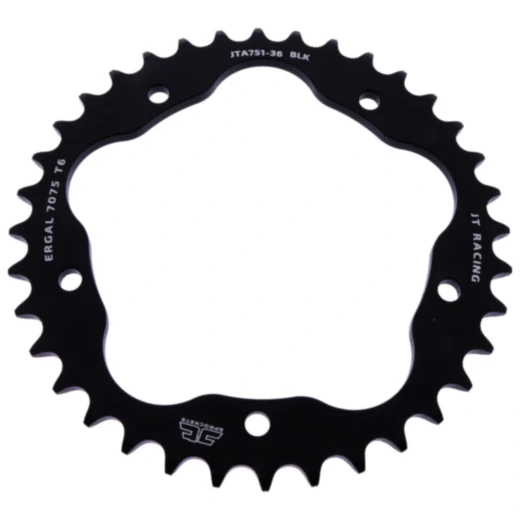 Alu - Kettenrad 36Z Teilung 520 schwarz für Kettenradträger 7585011 passend für: Ducati 916, 748, 996