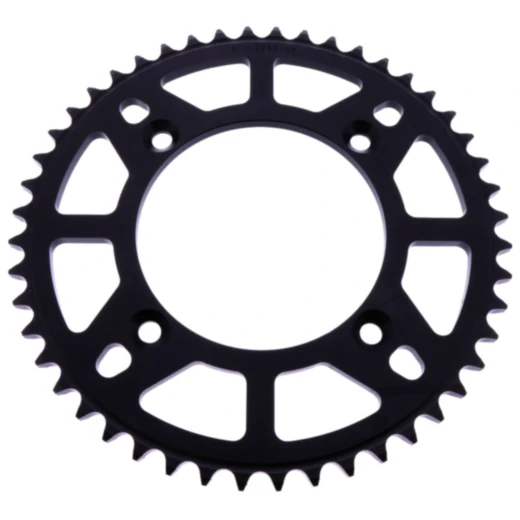 Alu - Kettenrad 48Z Teilung 420 schwarz Esjot Innendurchmesser 098 Lochkreis 118 passend für: KTM SX