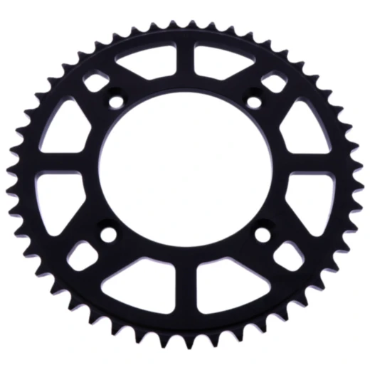 Alu - Kettenrad 49Z Teilung 420 schwarz Esjot Innendurchmesser 098 Lochkreis 118 passend für: KTM SX