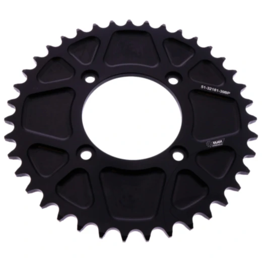 Alu - Kettenrad 39Z Teilung 520 schwarz Esjot passend für: Beta Evo, Honda Cota