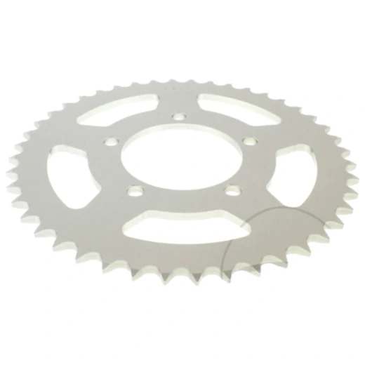 Alu Kettenrad 44Z Teilung 520 silber für Motorräder