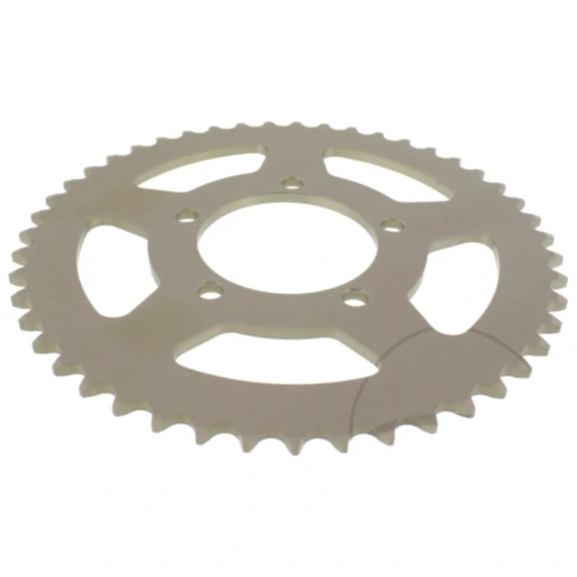 Alu-Kettenrad 47Z Teilung 520 silber für Motorräder