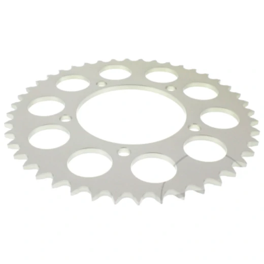 Alu - Kettenrad 44Z Teilung 520 silber Esjot Innendurchmesser 100 Lochkreis 120 passend für: Aprilia RSV, RSV4, RS