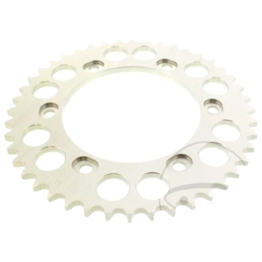 Alu-Kettenrad 44Z Teilung 525 silber für Motorräder