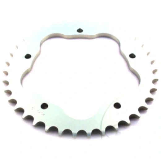 Alu - Kettenrad 41Z Teilung 525 silber für Kettenradträger 7585011 passend für: Ducati Hypermotard, Monster, 916