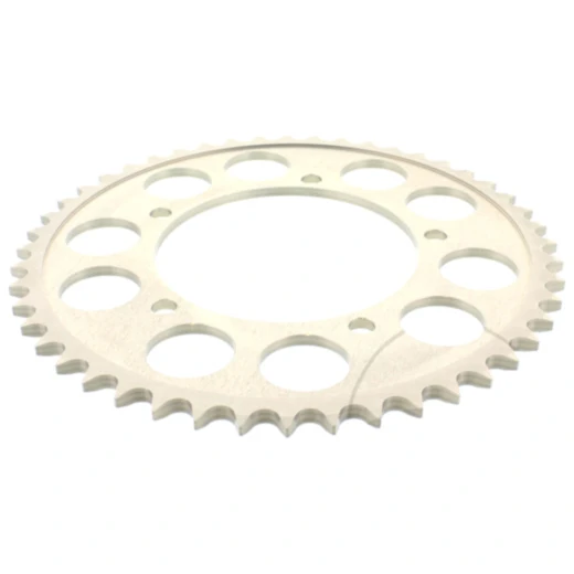 Alu - Kettenrad 48Z Teilung 525 silber Esjot Innendurchmesser 120 Lochkreis 140 passend für: Triumph Bonneville, Thruxton, Scrambler