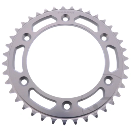 Alu - Kettenrad 43Z Teilung 520 silber Esjot Innendurchmesser 125 Lochkreis 150 passend für: Husqvarna FE, FC, TE