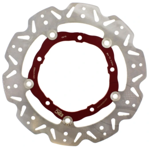 Bremsscheibe VEE EBC rot für Motorräder