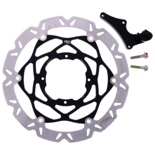 Bremsscheibe EBC black center oversized passend für: Kawasaki KX, KLX