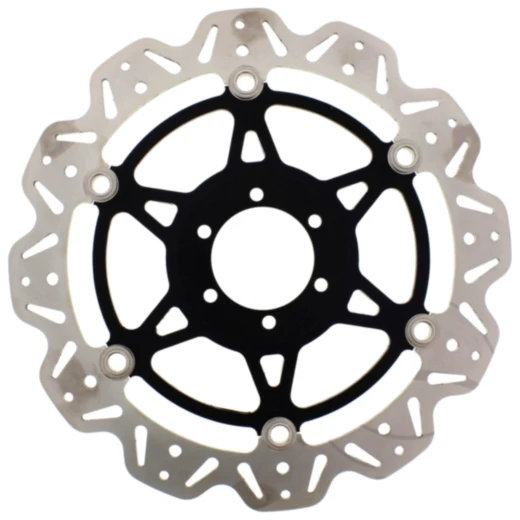 Bremsscheibe VEE EBC schwarz passend für: Aprilia Mana, RSV, Shiver, Benelli TNT, Tornado