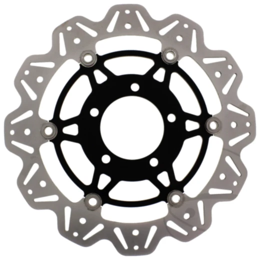 Bremsscheibe VEE EBC schwarz passend für: Triumph Tiger, Speed Triple