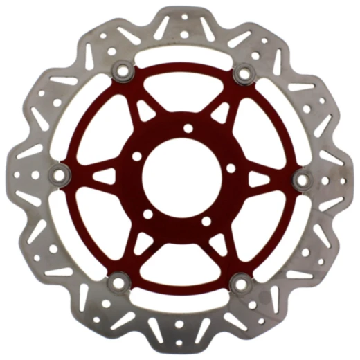 Bremsscheibe VEE EBC rot passend für: Ducati Monster, Multistrada, Hypermotard