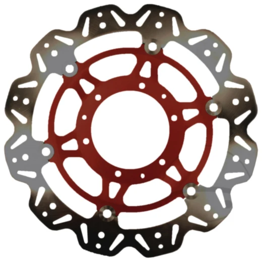 Bremsscheibe VEE EBC rot passend für: Honda CB, CBR, CTX