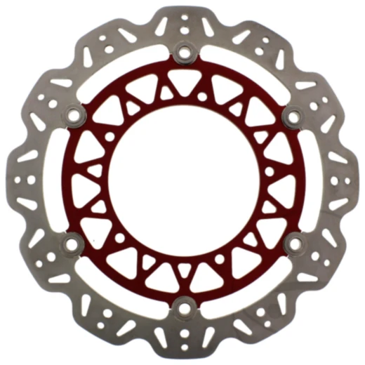 EBC Vee-Rotor Schwimmende Bremsscheibe rot