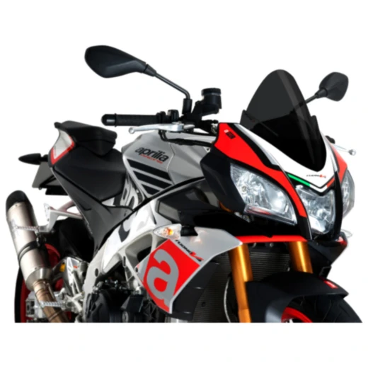 Racingscheibe Puig dunkel passend für: Aprilia Tuono_0