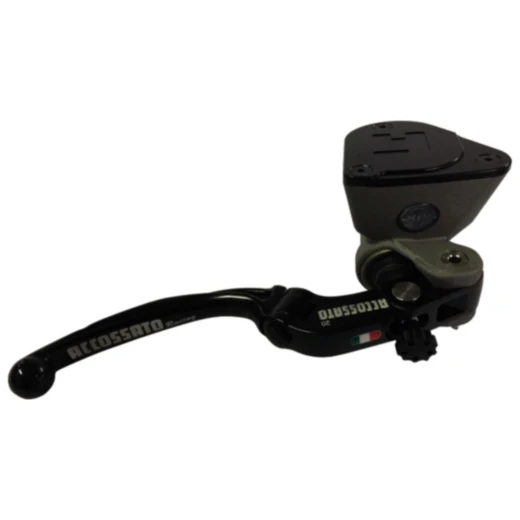 ACCOSSATO HYDRAULIC BRAKE MASTER CYLINDER 19MM FOLDING LEVER BLACK FOR 22MM BARS 7720271