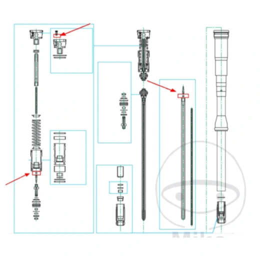 O - Ring 1. 8X6. 5 mm Kayaba passend für: Kawasaki KX, ZX - 10R