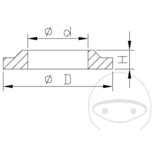 Staubkappe Federbein Kayaba 18X34X10 passend für: Suzuki LT - R
