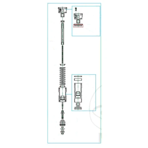 O - Ring 2. 4X38MM Kayaba passend für: Kawasaki KX, Honda CRF_0