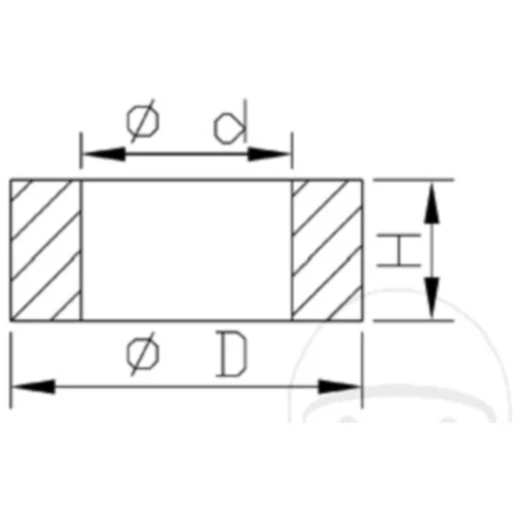 Hülse komplett Cartridge für: KYB